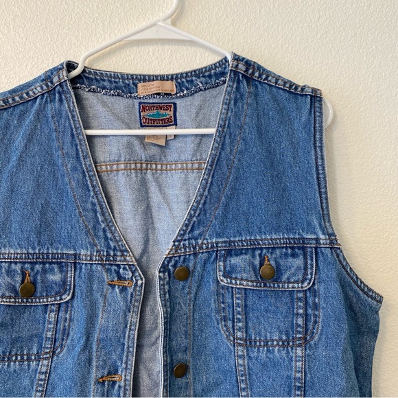 Vintage jean vest - Picture 2 of 7